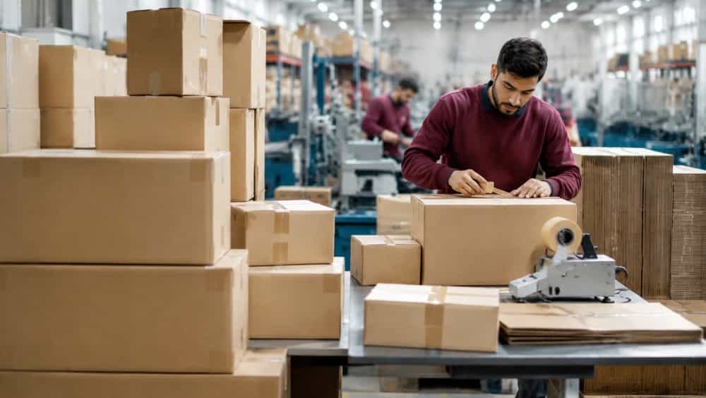 خرید عمده کارتن پستی به قیمت کارخانه در مشهد